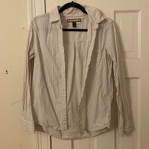 Pink Aeropostale button down shirt